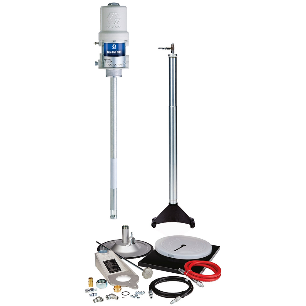 Graco Fire-Ball 300 50:1 Grease Pump Package – 222073