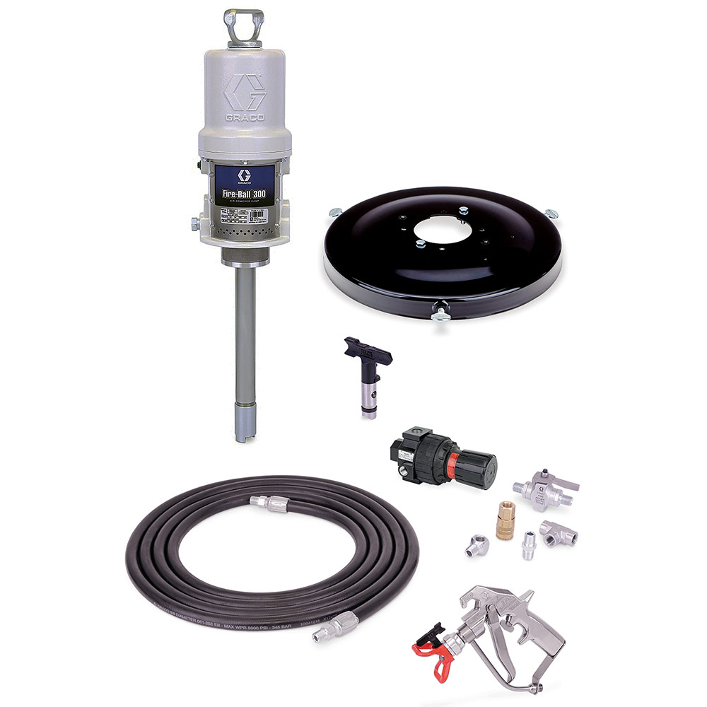 Graco Fire-Ball 300 15:1 Undercoating Package – 222077