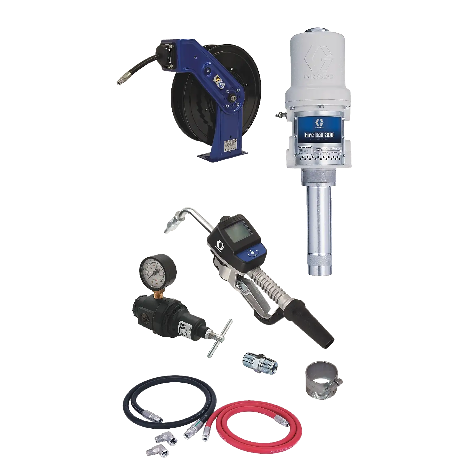 Graco Fire-Ball 300 Series 5:1 Oil Dispensing Pump Package – 244038