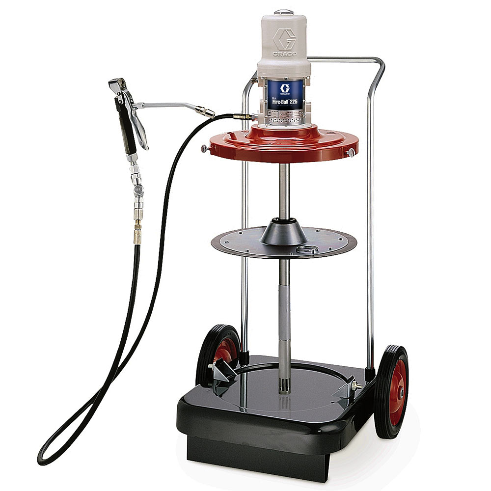 Graco Mini Fire-Ball 225 50:1 120 lb Grease Pump Portable Package
