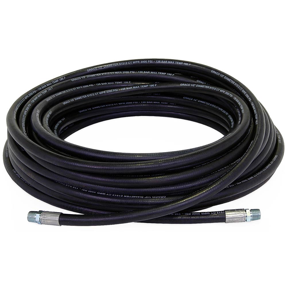 Graco Replacement Oil Hose – 50 ft x 1/2 in – PN 26C122