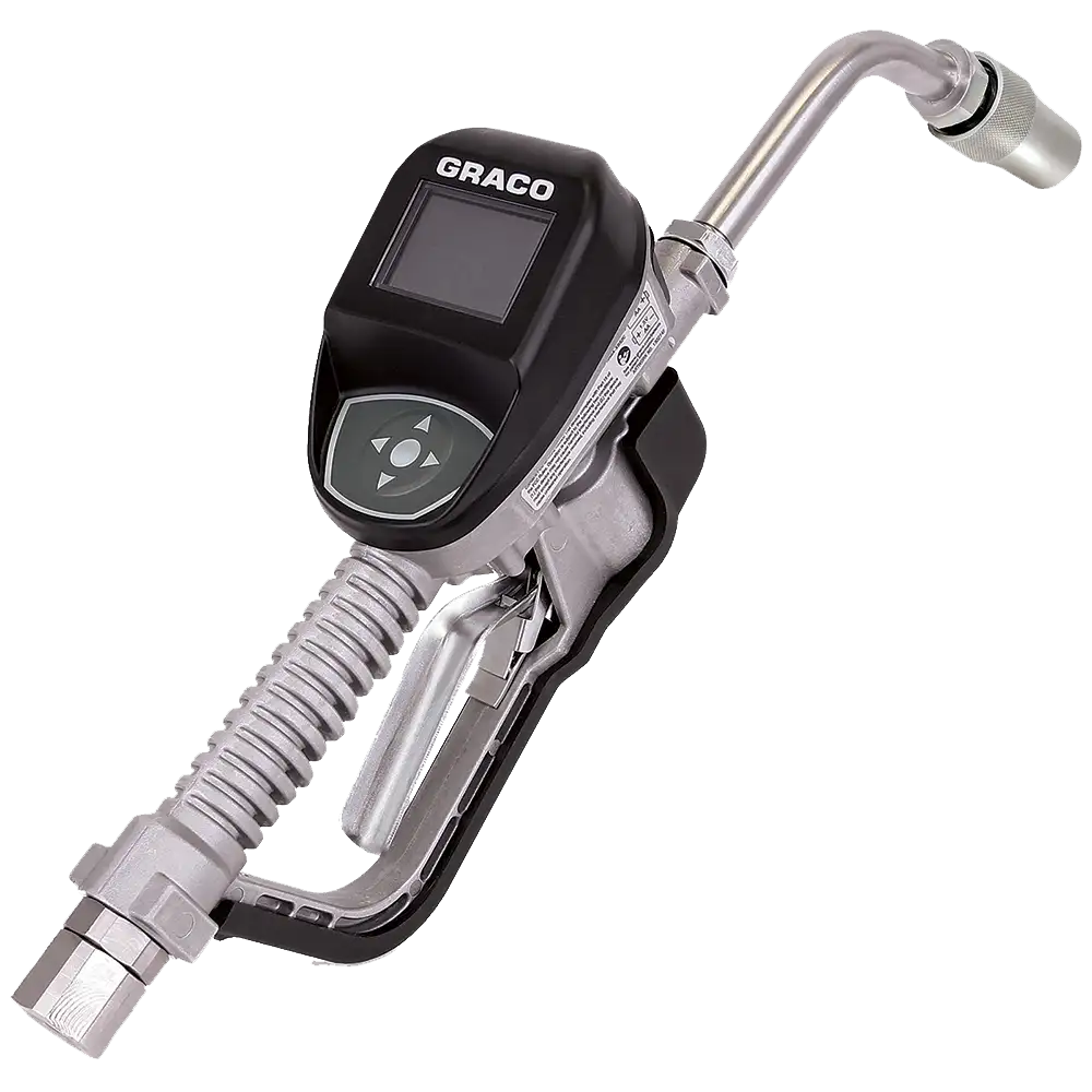 Graco SDP18 Electronic Preset Oil Hi-Flow Meter, Rigid, 26C356