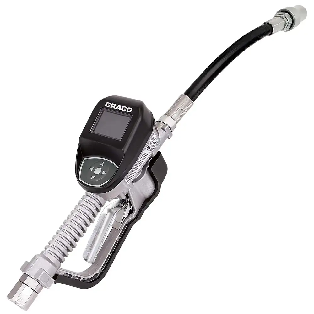 Graco 26C361 SDP18 Series Electronic Preset Oil Meter with Flexible Extension