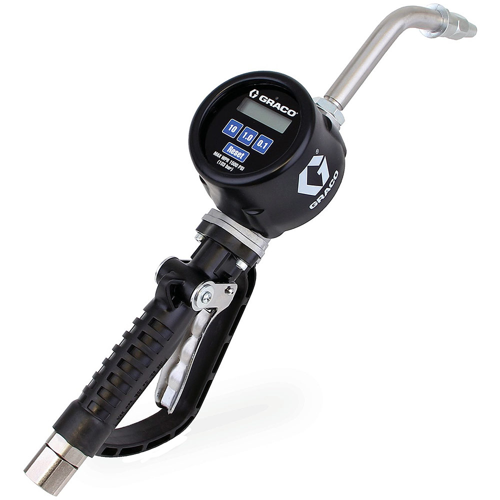 Graco PM™ 8 Electronic Preset Oil Meter – Rigid Extension – Part 273156