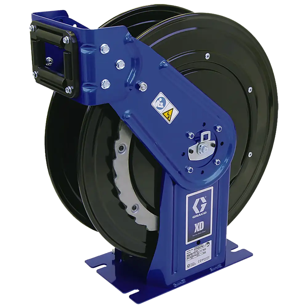 Graco XD30 Oil Hose Reel 1/2″ Inlet Bare Reel – Part HSMCFB
