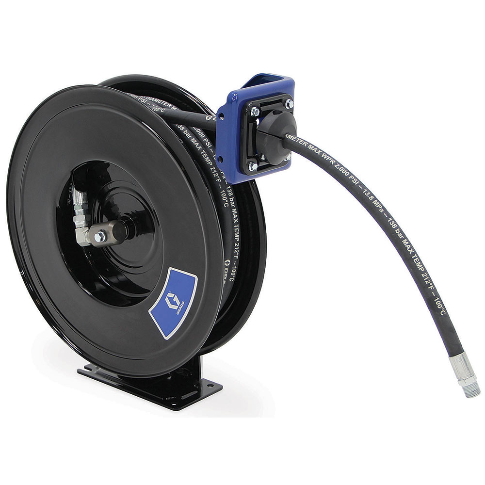 Graco SDX™ 10 Oil Hose Reel – SDM33B – 1/2 in x 35 ft