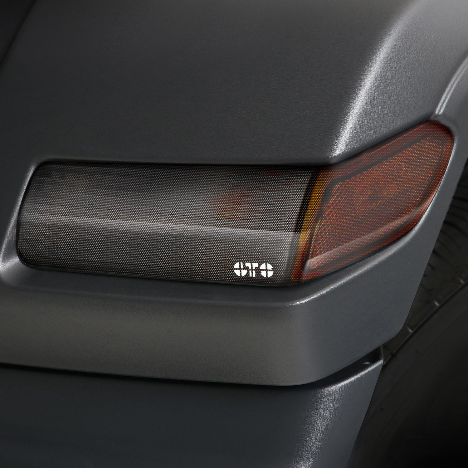 GT Styling GT0645TX Turn Signal Covers 2pc. Carbon Fiberfor 18-26 Jeep Wrangler JL & JL Unlimited Rubicon/Sahara