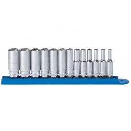 GearWrench 13pc 1/4" Drive 6 Point Deep Socket Set - Metric