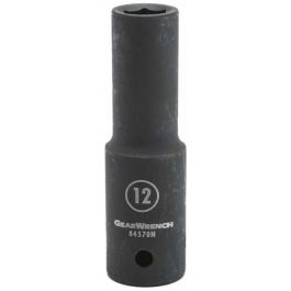 GearWrench 1/2" Drive 6 Point Deep 12mm Impact Socket - Metric
