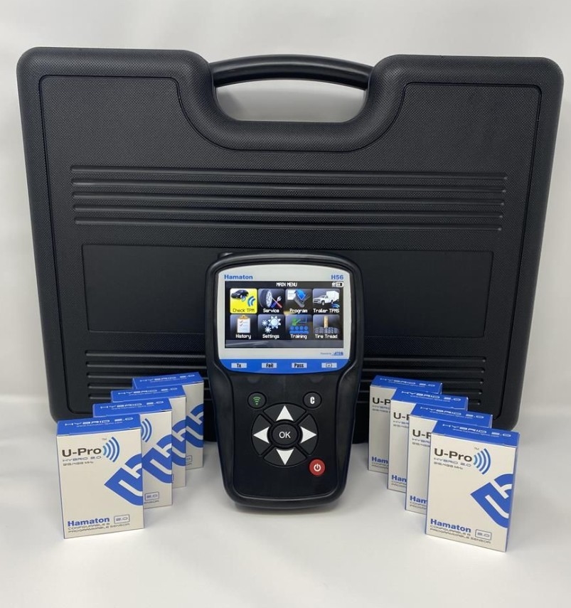 Hamaton H56 TPMS Tool and 8 U-Pro Hybrid Sensors