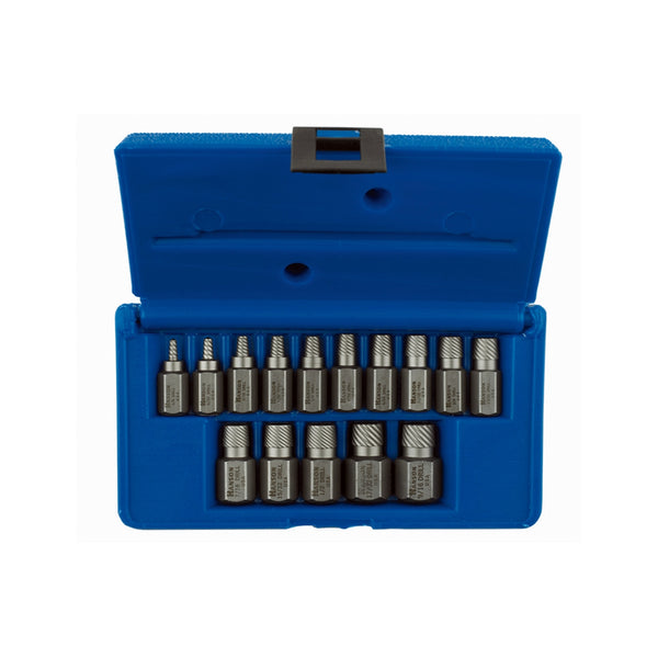 15 Piece Hex HeadMulti Spline Extractor Set HAN53228