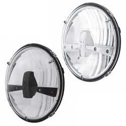 1967 - 1981 Camaro Custom Headlight Assembly High Power LED, 7" SOLD EACH, Choose Black or Chrome Headlamp Housings