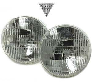 1967 - 1969 Camaro T3 Headlight Headlamp Set, OE Style Ribbed Design, Pair