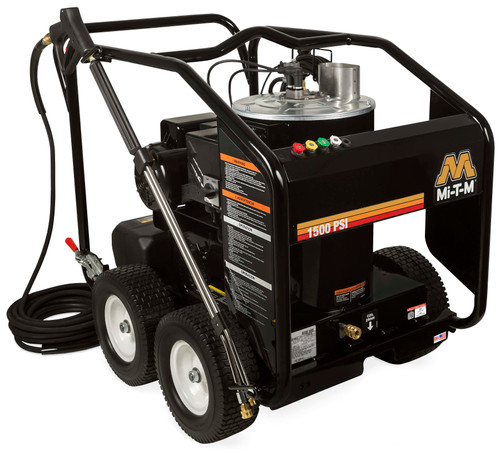 Mi-T-M HSE-1502-0MM11 Hot Water Pressure Washers, HSE Series Electric Direct Dri