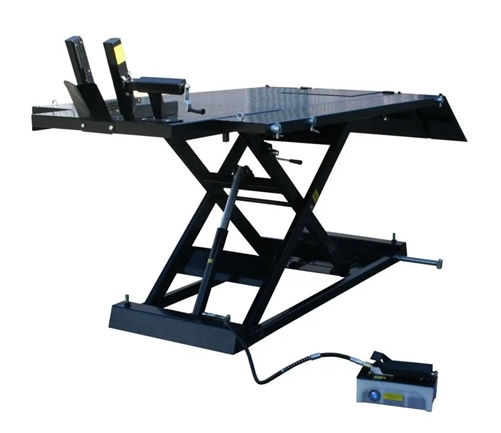 Atlas HT1005KIT, Hi-Rise 1500 Portable Air/Hydraulic Motorcycle/ATV Lift 1500 lb. Capacity