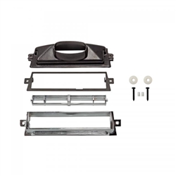 1967 - 1968 Camaro Center Dash Chrome AC Vent Assembly with 2.5-inch Hose Adapter