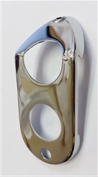 1967 - 1969 Camaro Big Block Heater Box Tube Flange Custom CHROME Cover Plate