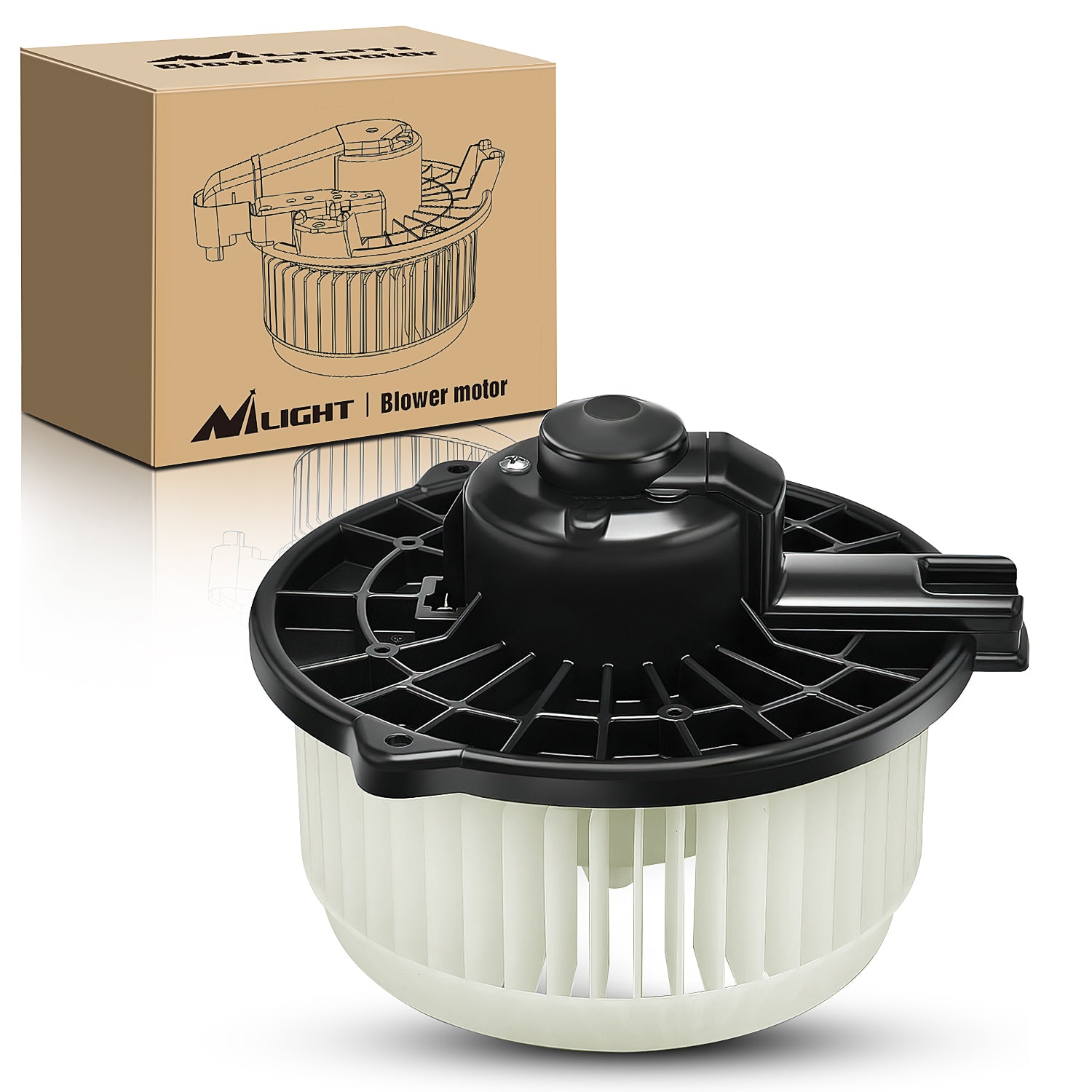 HVAC Heater Blower Motor Assembly for Honda Civic 2001 2002 2003 2004 2005, CR-V 2002-2006, Element 2003-2011, Acura EL 2001-2005 – Replaces 79310S5DA01, 79310S7AG12