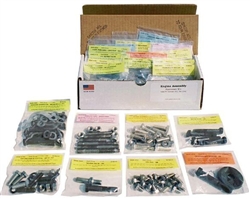 1967 - 1968 Camaro Master Engine Bolt Set for Small Blocks without Air Conditioning, 152 Piece Kit