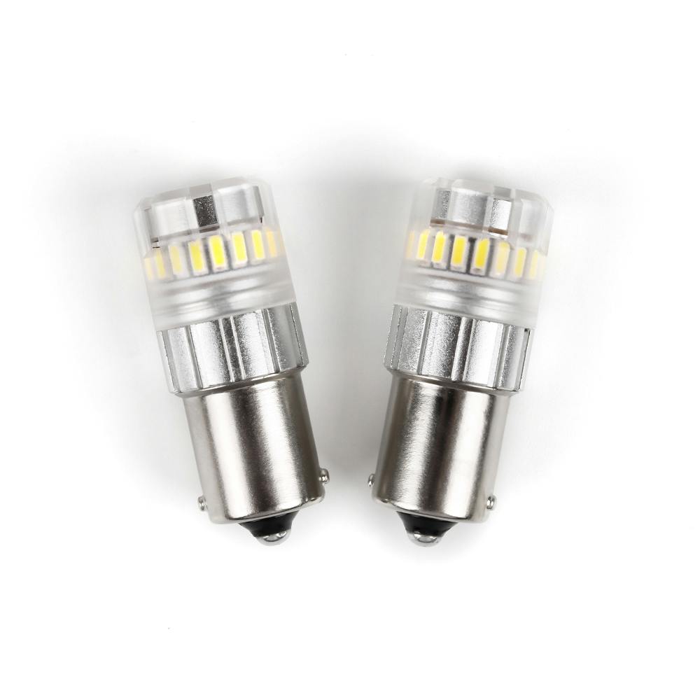 ARC Lighting 3116W Eco series 1156 LED Mini Bulbs, White, 360° Diffused, Plug and Play (2 EA)