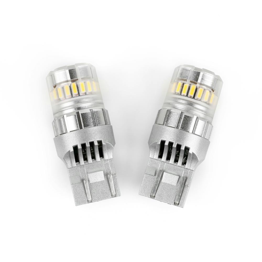 ARC Lighting 3137W Eco series 3156/3157 LED Mini Bulbs, White, 360° Diffused, Plug and Play (2 EA)