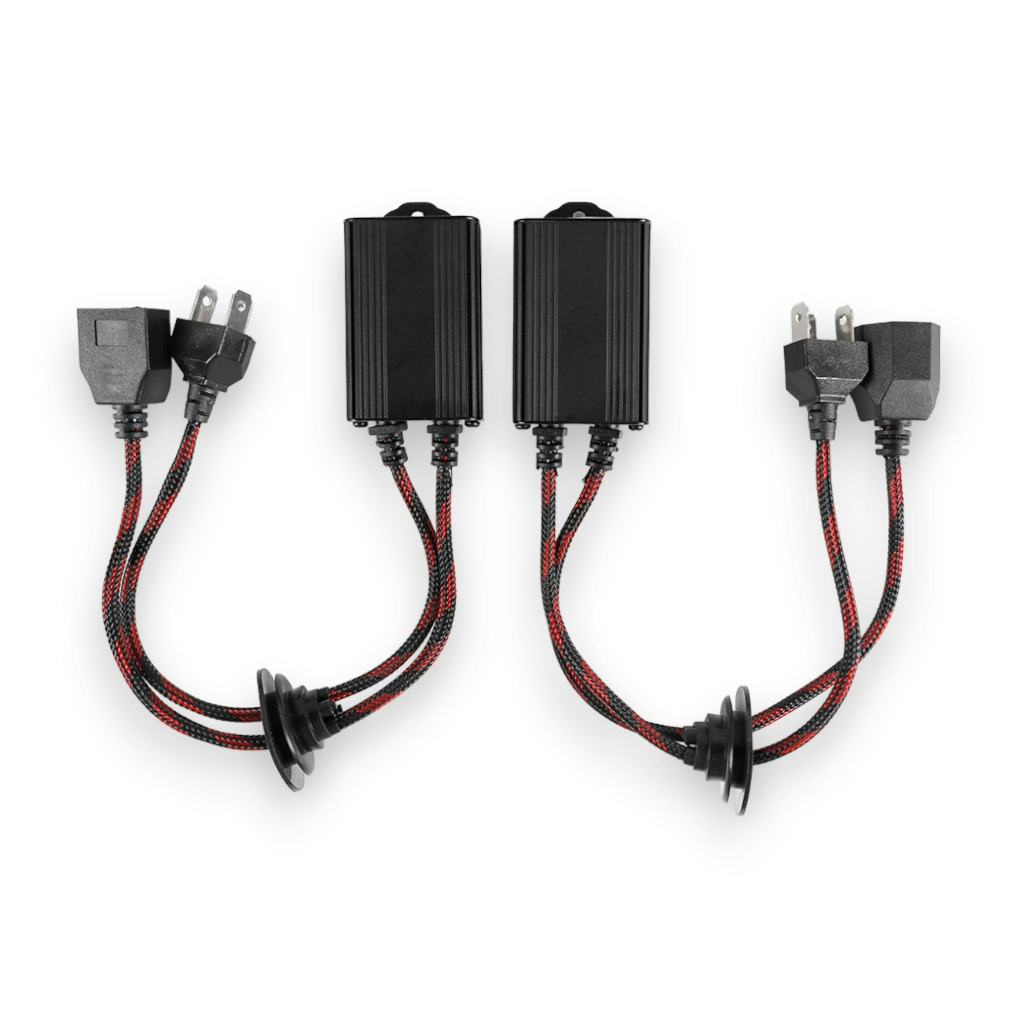 ARC Lighting 20042 LED Decoder Harness Kit, H4, Anti-Flicker, All-In-One CAN bus (2 EA)