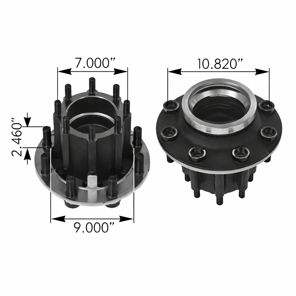 150.T1101.S4 - Outboard Mount Hub A
