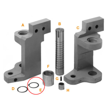 Huth 90094 Snap Ring Outside
