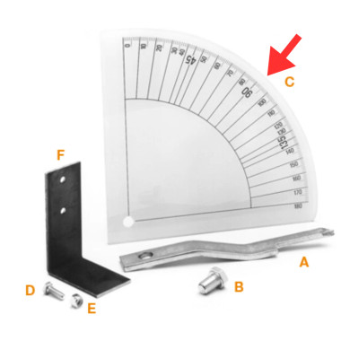 Huth 91160 Depth Of Bend Plate