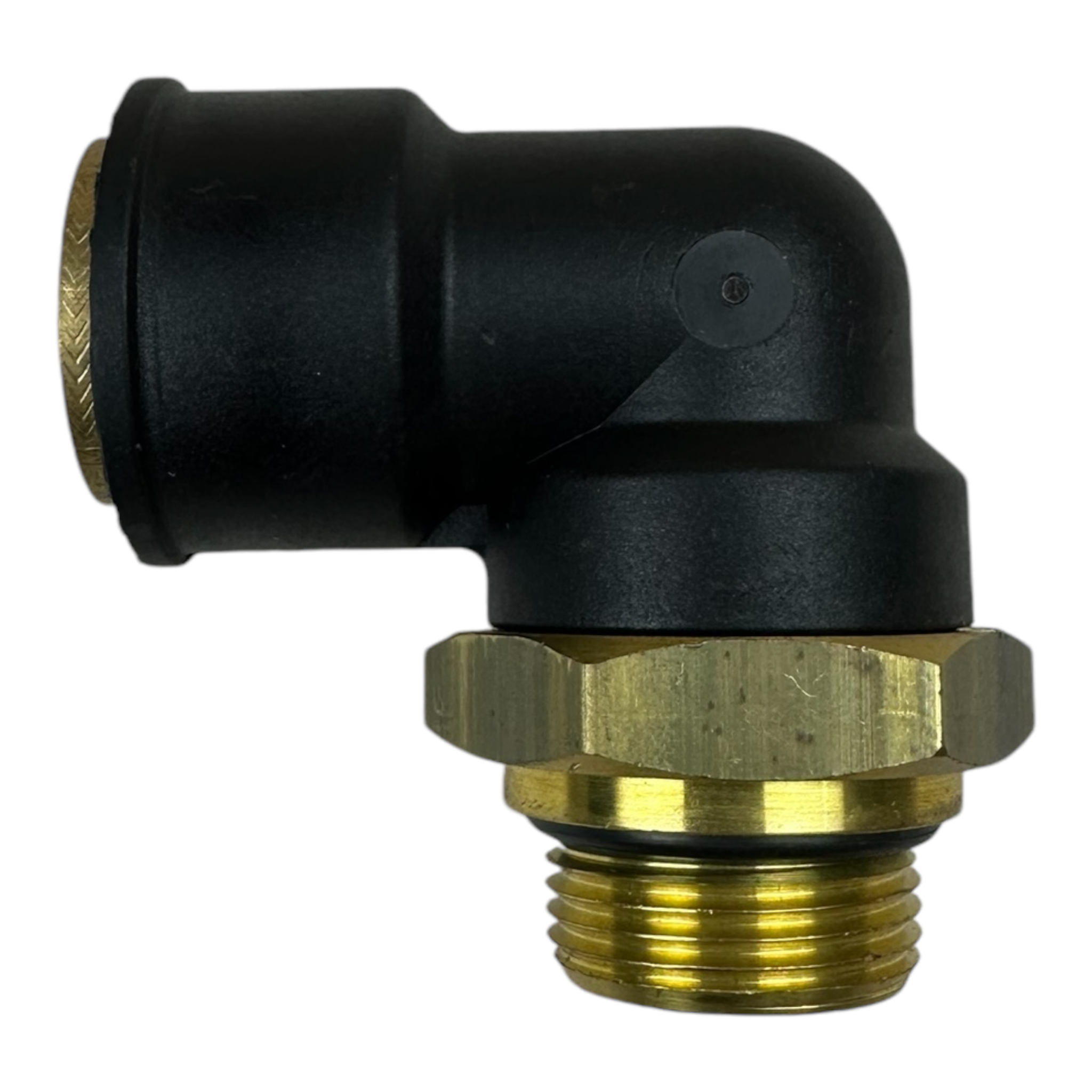 Mack 20999385 Composite Elbow Push In Metric