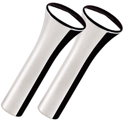 1967 - 1981 Camaro Custom Billet Aluminum Door Lock Knobs, Polished, Pair