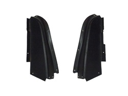 1967 - 1969 Camaro Rear Seat Side Panel Arm Rest Upper Filler Metals, Pair GM Original Used