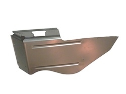 1967 - 1969 Camaro Lower Rear Side Panel Arm Rest Metal, Convertible Right Hand
