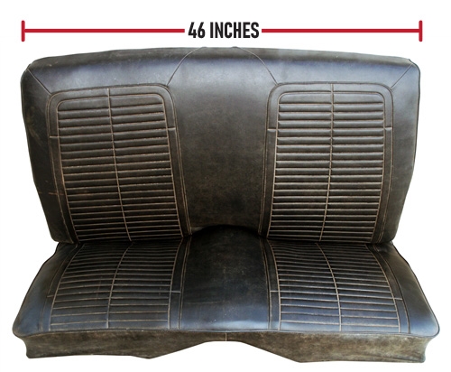 1967 - 1969 Camaro Rear Seat Assembly, Short, GM Original Used