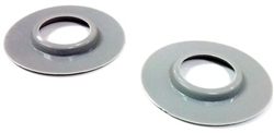 1967 - 1981 Camaro Window Crank Handle Washer / Escutcheons, Door Panel Protection, Correct Gray Plastic, Pair