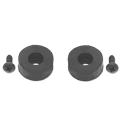 1967 - 1970 Camaro Seat Back Rubber Bumper Stoppers, Bucket or Bench, Pair