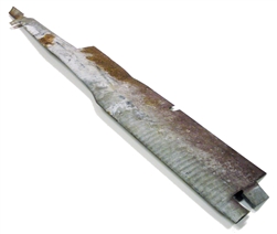1967 - 1969 Camaro Door Jamb Sill Plate Under Carpet Wiring Harness Guard Cover Protector, GM Used, Front RH