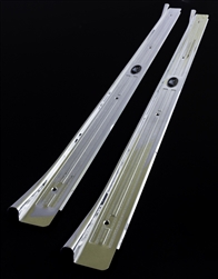 1967 - 1969 Camaro Door Jamb Step Sill Plates, Body by Fisher, Pair