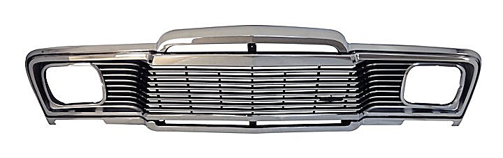 Crown Automotive J5465070 Chrome Grille for 79-85 Jeep Grand Wagoneer SJ and 79-80 J-10 & J-20