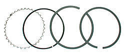 Piston Ring Set 4.145 Moly 1/16 1/16 3/16 J10008-4145-5