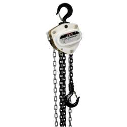 JET L100-100-20 1T HOIST WITH 20 FT OF LIFT