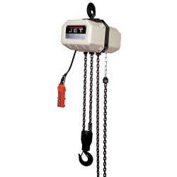 JET 1/2SS-1C-10 1/2 Ton, 1 PH Electric Hoist with 10" Lift