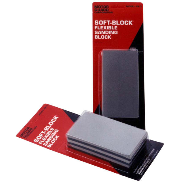 Soft Block Flexible Sanding BLock - Pack of 3 JLMSB3