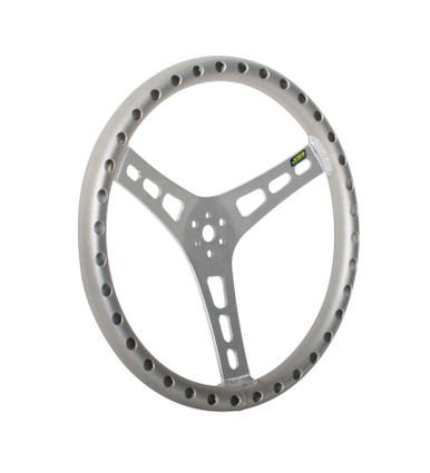 Joes 15in LW Steering Wheel Aluminum Dished 13515-A