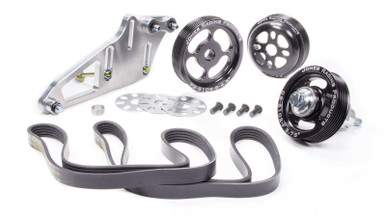 Jones Racing Serpentine Drive Kit - SBC Crate Engine w/P/S 1004-S-CE