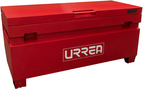URREA Job Box - 60" Jobsite Tool Storage Chest with Heavy-Duty Steel Constructio