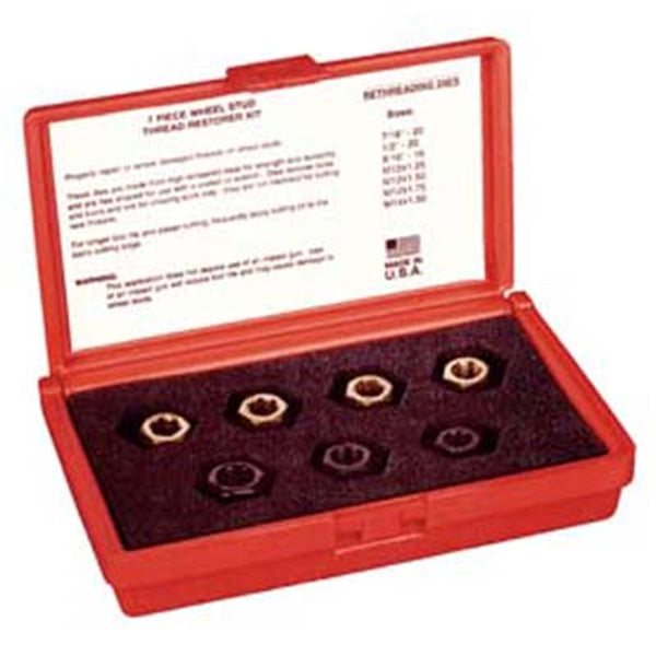 7pc Wheel Stud Thread Restor KAS2583