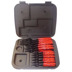 12 Piece Combination Interior/Exterior Retaining Ring Pliers Set