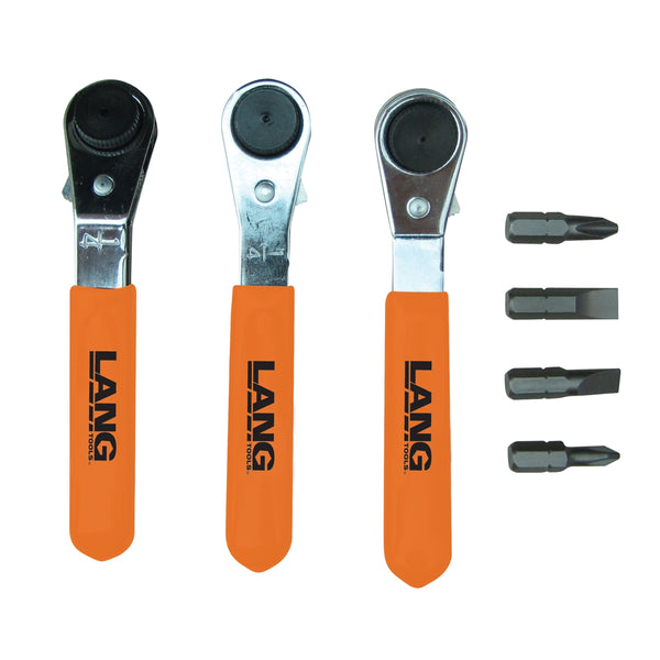 7 Piece Ratcheting Screwdriver Bit Wrench Set KAS5278