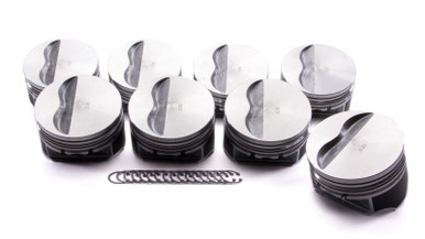 SBC Flat Top Piston Set 4.030 Bore -5cc 9902HC.030